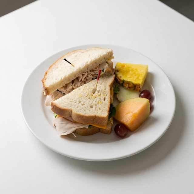 Whole Smoked Turkey Sandwich.