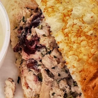 Whole Cranberry Walnut Chicken Salad Sandwich