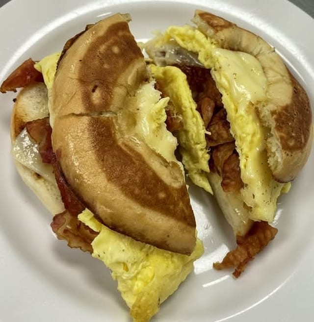 Two Egg Sandwich - Bacon.