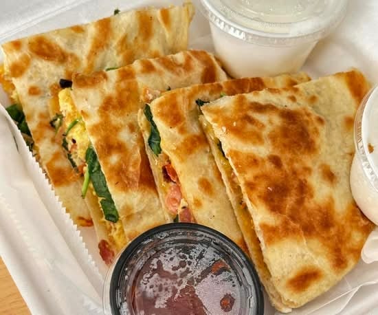 Breakfast Quesadilla.