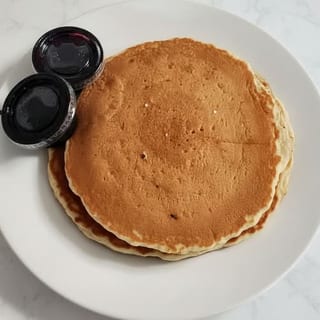 3 Large Stack Strawberry Pancakes